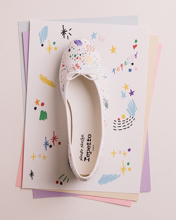 Cendrillon Haute バレエフラット - ラバーソール