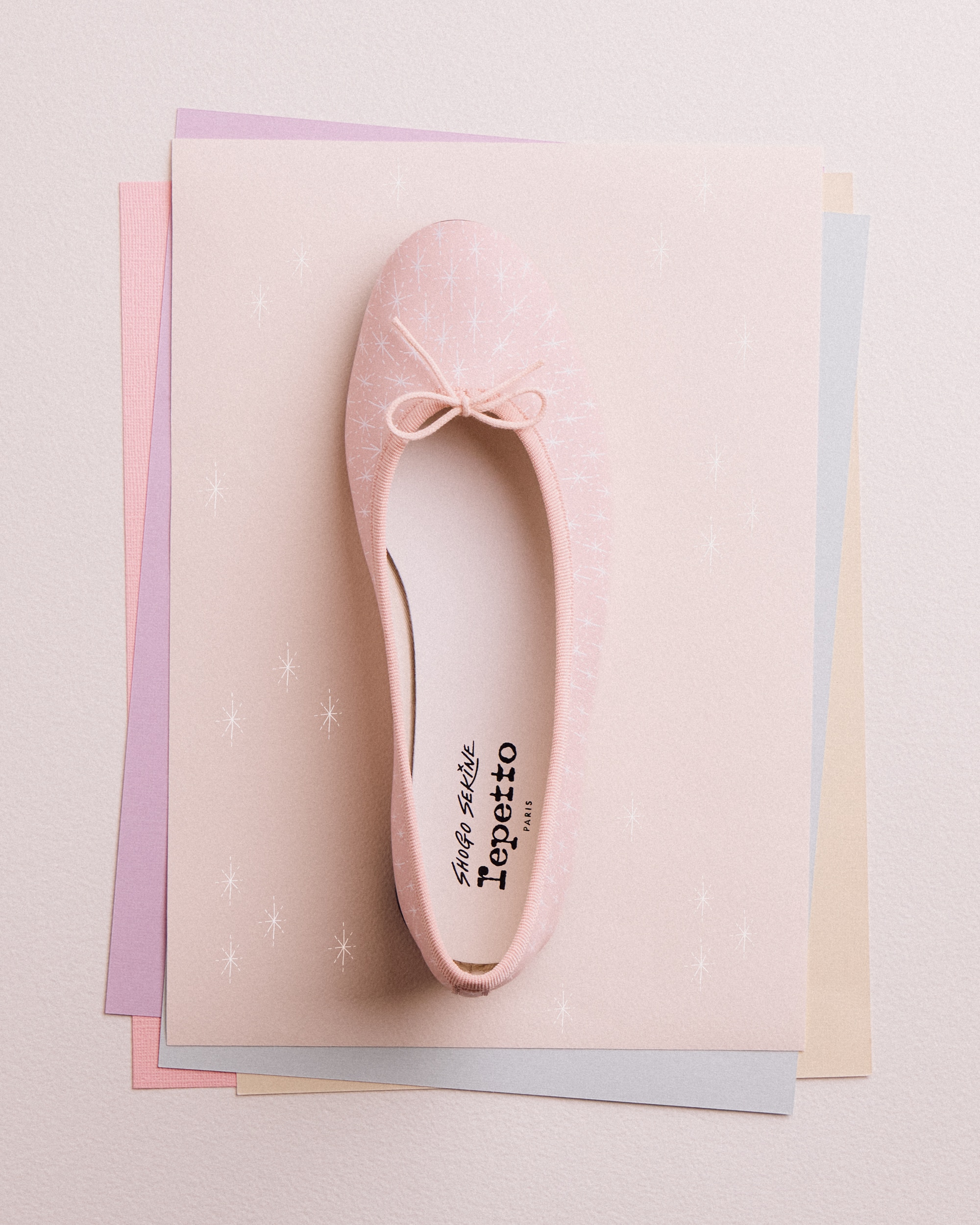 Cendrillon Haute バレエフラット - ラバーソール